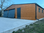 Fémgarázs PRÉMIUM 8m x 6m ID 4 - Image 3