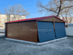 Fémgarázs PRÉMIUM 6m x 5m ID 7