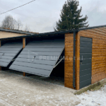 Fémgarázs PRÉMIUM 7m x 6m ID 9