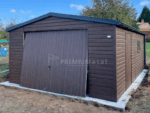 Fémgarázs PRÉMIUM 4,5m x 6m ID 11 - Image 2