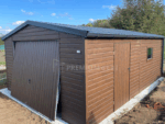 Fémgarázs PRÉMIUM 4,5m x 6m ID 11 - Image 3