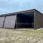 Fémgarázs PRÉMIUM 9m x 6m ID 13