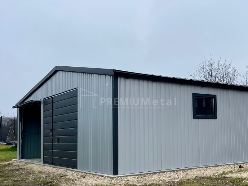 61 Fémcsarnok 8m x 6m ID 19 - Image 2