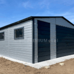 Fémgarázs PRÉMIUM 5m x 6m ID 21