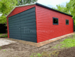 Fémgarázs PRÉMIUM 4m x 8m ID 22