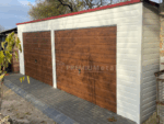Fémgarázs PRÉMIUM 7m x 6m ID 23