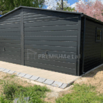 Fémgarázs PRÉMIUM 6m x 6m ID 24