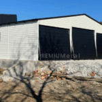 Fémgarázs PRÉMIUM 9m x 6m ID 26